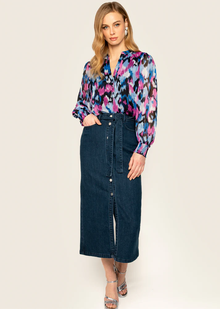 Blouse Borre Wv-Vis-North-Light-24-3 - Afbeelding 2