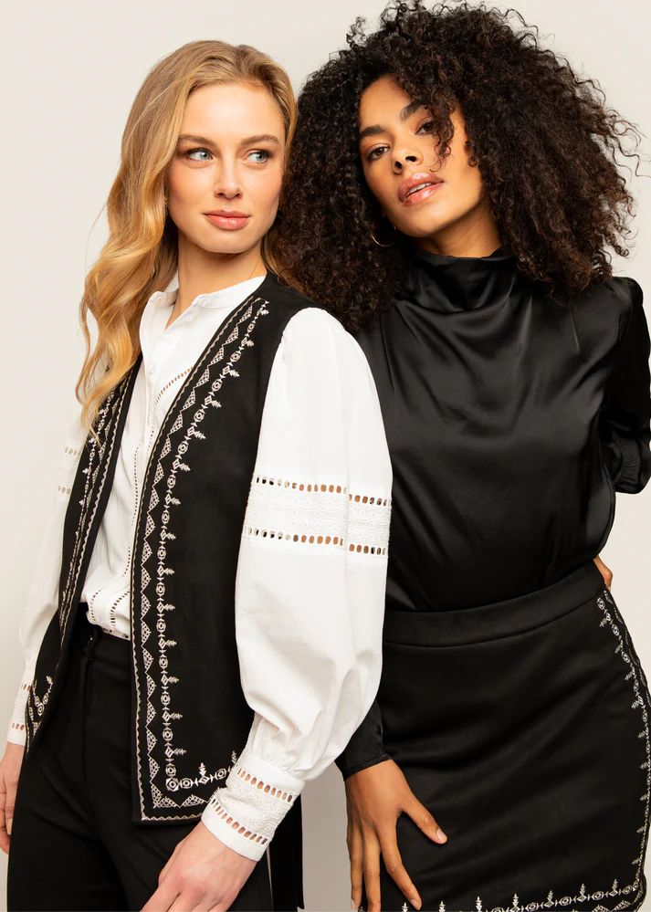 Borel Wv-Structure- Vis-24-3 Blouse Off White