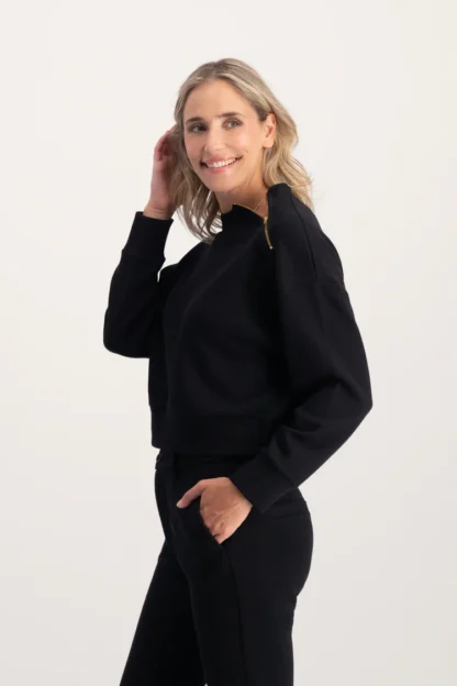 CR0038 Noe Pullover Black - Afbeelding 2