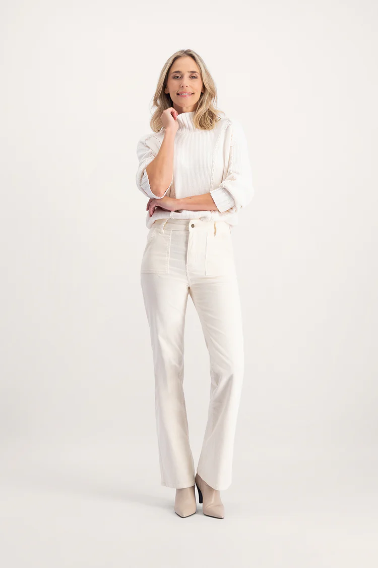 CR0051 The James Corduroy Off White