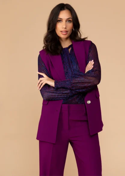 Lolani Trouser Grape Juice - Afbeelding 4