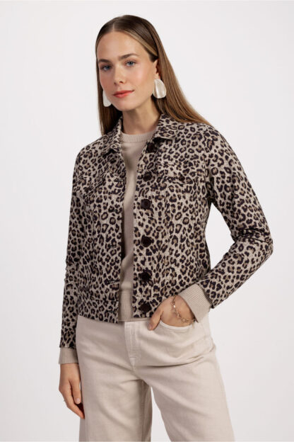 12302 Mirthe Leopard Jacket - Afbeelding 2