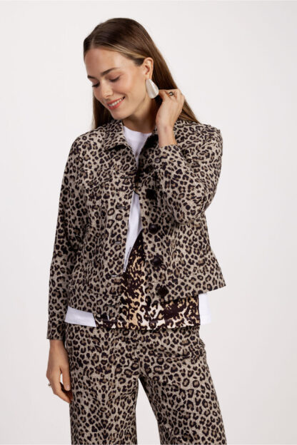 12302 Mirthe Leopard Jacket - Afbeelding 3