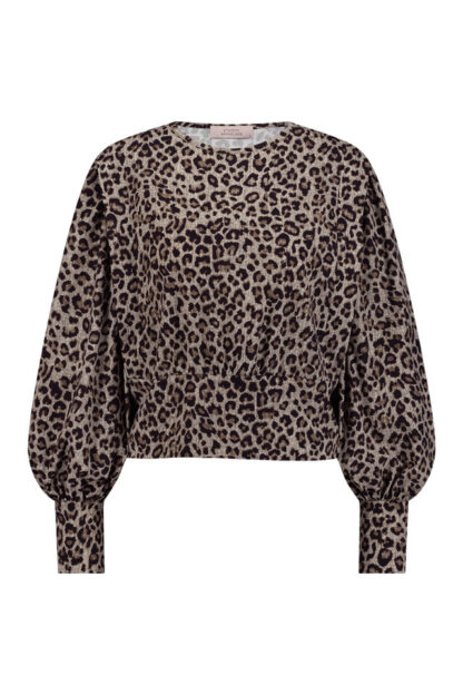 12304 Elske Leopard Top - Afbeelding 2