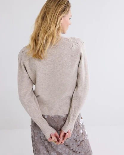 7s5879-7975 Sweater Cashmere - Afbeelding 3