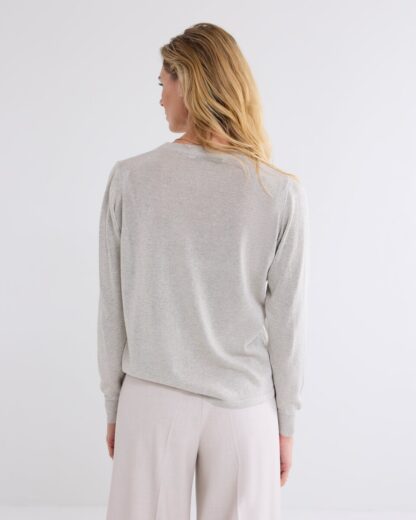 7s5882-8021 Sweater Lurex Cashmere - Afbeelding 3