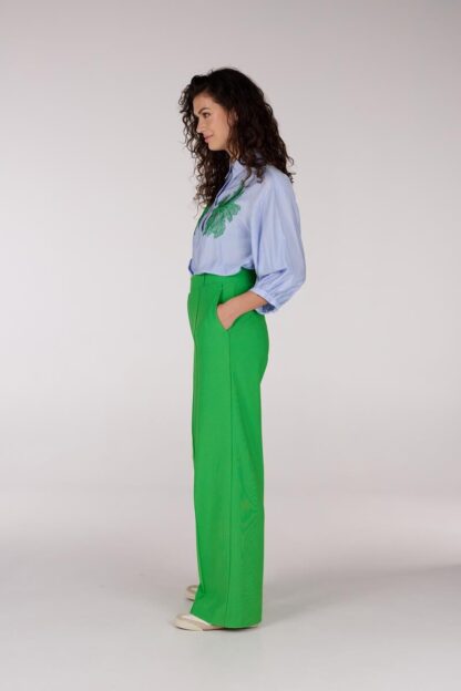 ABBY SS25 Broek Groen - Afbeelding 4