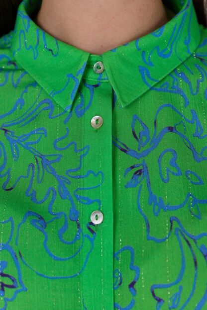 LILLY SS25 Blouse Groen - Afbeelding 3