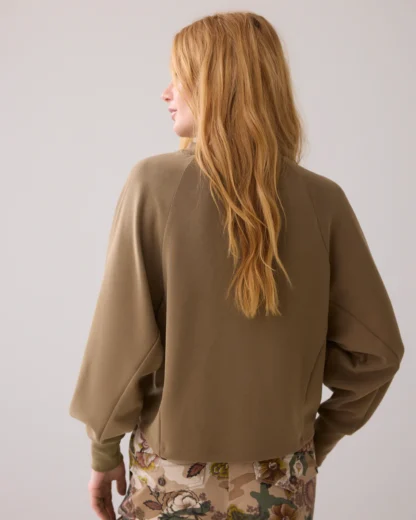 3s5084-30606 Longsleeve Top Khaki - Afbeelding 3