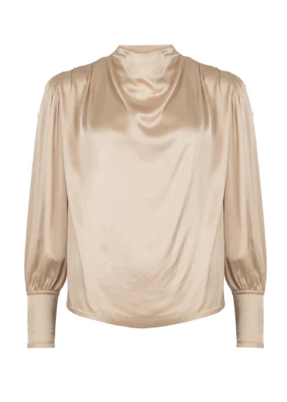 Top Teske Beige Ls Wv-Vis-Satin-Str-25-1 - Afbeelding 3