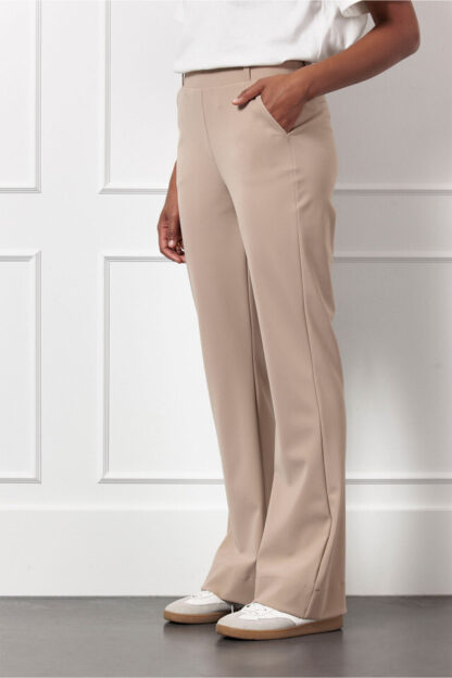 12082 Flair Bonded Trousers Latte - Afbeelding 2