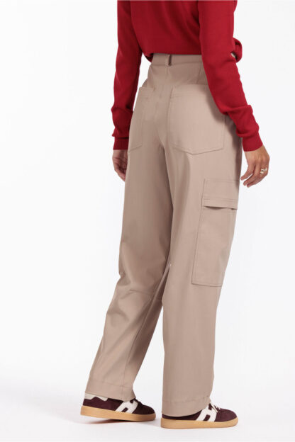 12433 Malou Combat Trousers Latte - Afbeelding 3