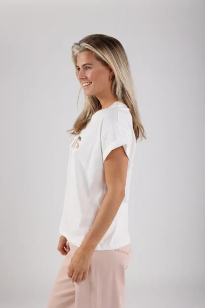 NKS04001 Femke Shirt Le Club Off White - Afbeelding 3