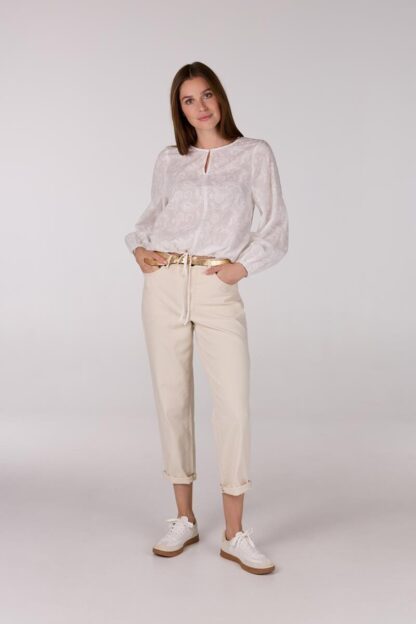 OKKI BLOUSE SS25 - OFF WHITE - Afbeelding 2