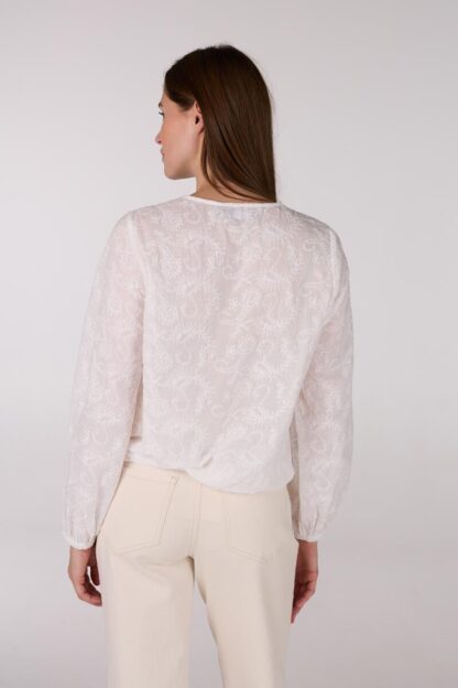 OKKI BLOUSE SS25 - OFF WHITE - Afbeelding 4