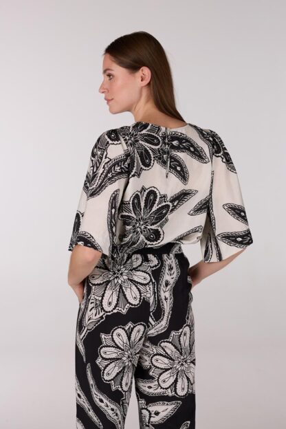 FIANNA HS25 BLOUSE - OFF WHITE - Afbeelding 3