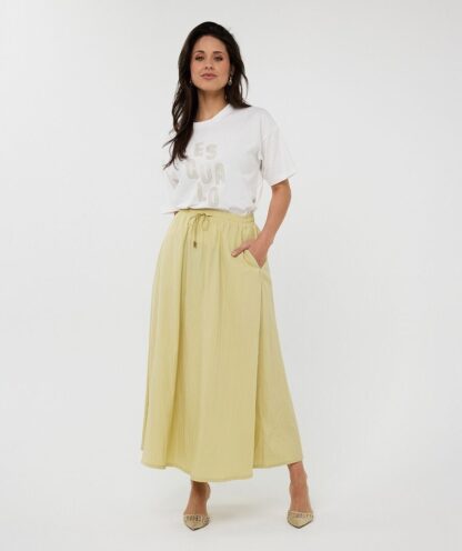 HS25.05204 Skirt maxi wide - Afbeelding 2