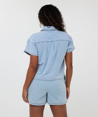 HS25.12202 Blouse short embellished - Afbeelding 4