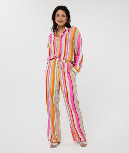HS25.15201 Trousers Wide Striped - Afbeelding 2