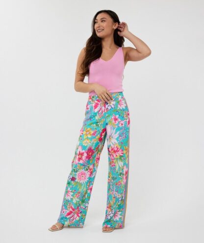 HS25.15208 Trousers Disco Flower
