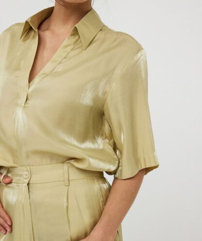 HS25.28204 Blouse oversized silky touch - Afbeelding 3
