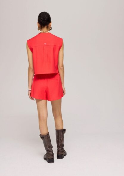 Harper & Yve Short Lacy Rood HS25P109 - Afbeelding 2
