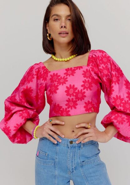Harper & Yve Top Evi Roze HS25J408