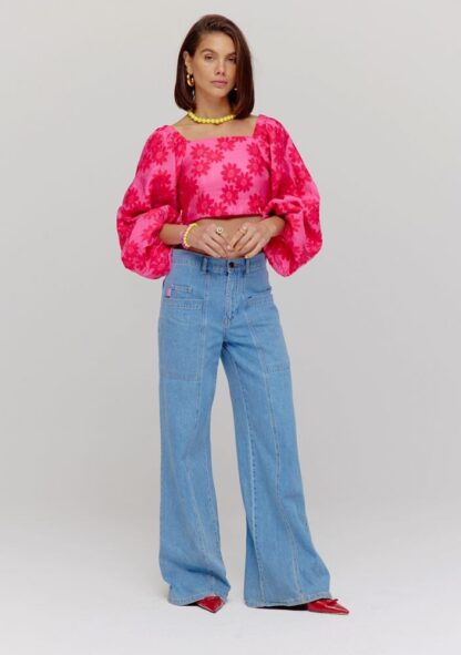 Harper & Yve Top Evi Roze HS25J408 - Afbeelding 2