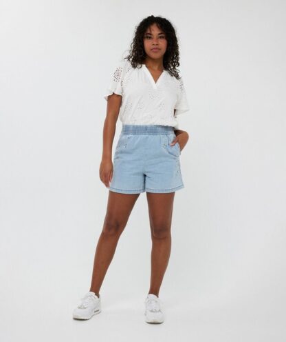 HS25.09218 Blouse allover embroidery - Afbeelding 2
