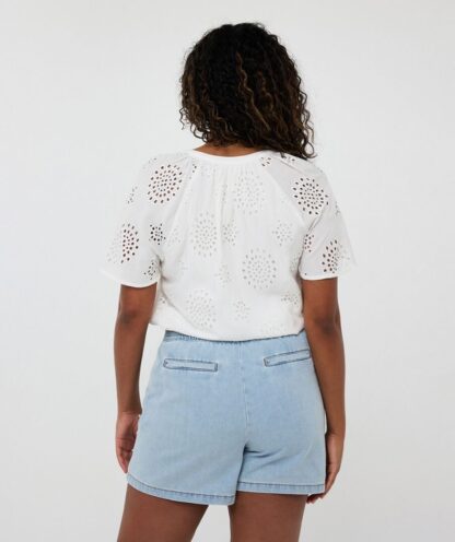 HS25.09218 Blouse allover embroidery - Afbeelding 4