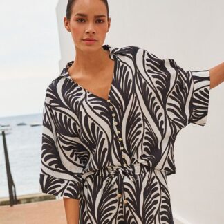 HS25.14209 Blouse knot Summer vibes