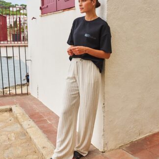 HS25.28216 Trousers Linen Stripe