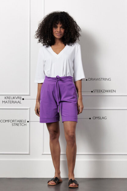12924 - City bermuda - purple - Afbeelding 3