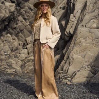 NKF09044 Doorty Pants Shiny | Sand