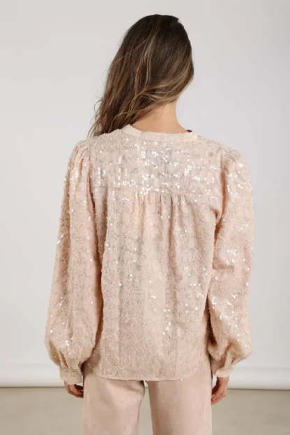 NKF02033 Lizzy Blouse | Dusty Pink - Afbeelding 3