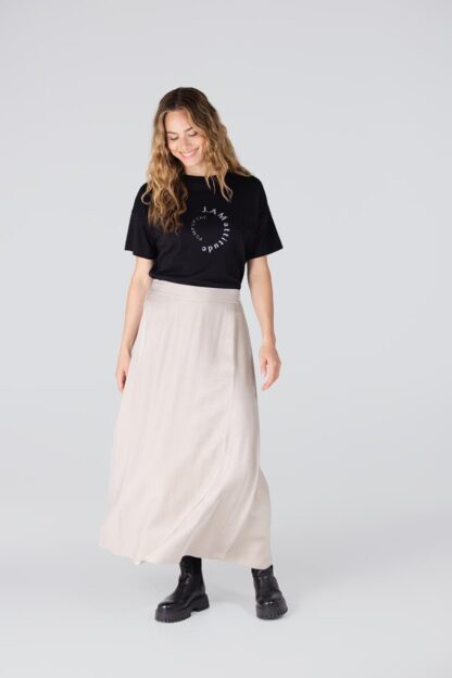 DAHLIA ROK W25 - Kaki - Afbeelding 4
