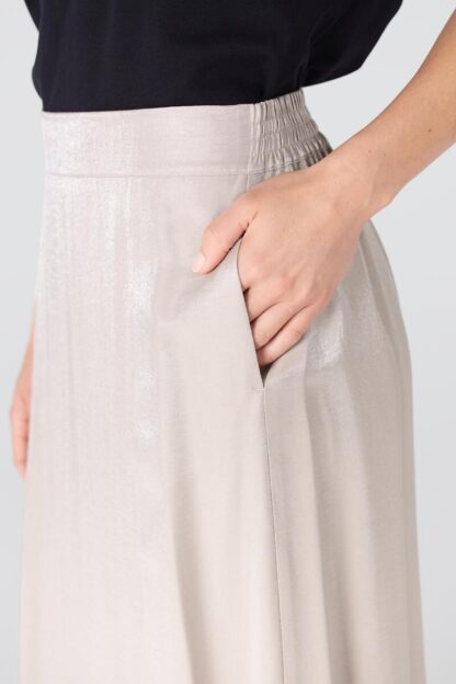 DAHLIA ROK W25 - Kaki - Afbeelding 3