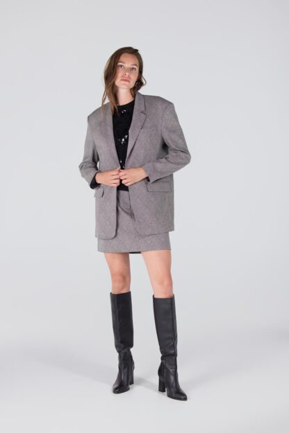 DEVI BLAZER W25 - Black/OffWhite - Afbeelding 4
