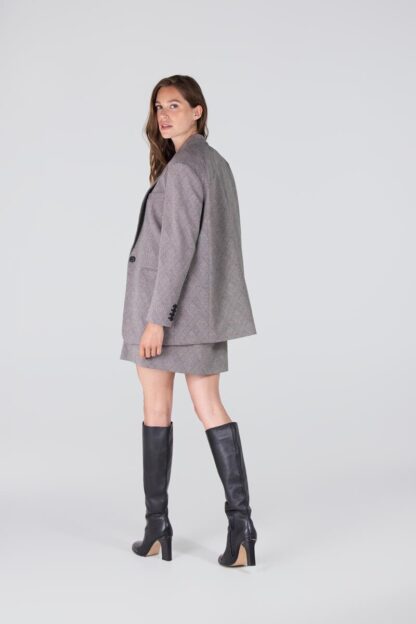 DEVI BLAZER W25 - Black/OffWhite - Afbeelding 2