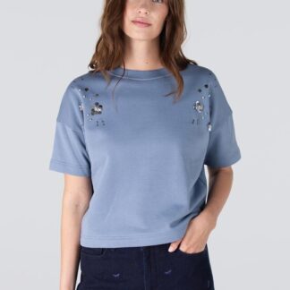 Ginny W25 Boxy Trui | Blauw