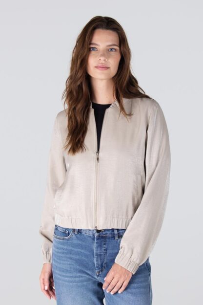 LILOU BOMBER JASJE W25 - Kaki