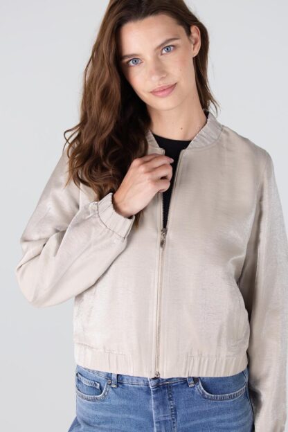 LILOU BOMBER JASJE W25 - Kaki - Afbeelding 3