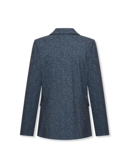 7645TWE - Blazer Ziggy Lano Tweed - Marine - Afbeelding 2