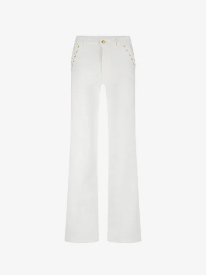 Fifth House Isa Jeans Star White - Afbeelding 4