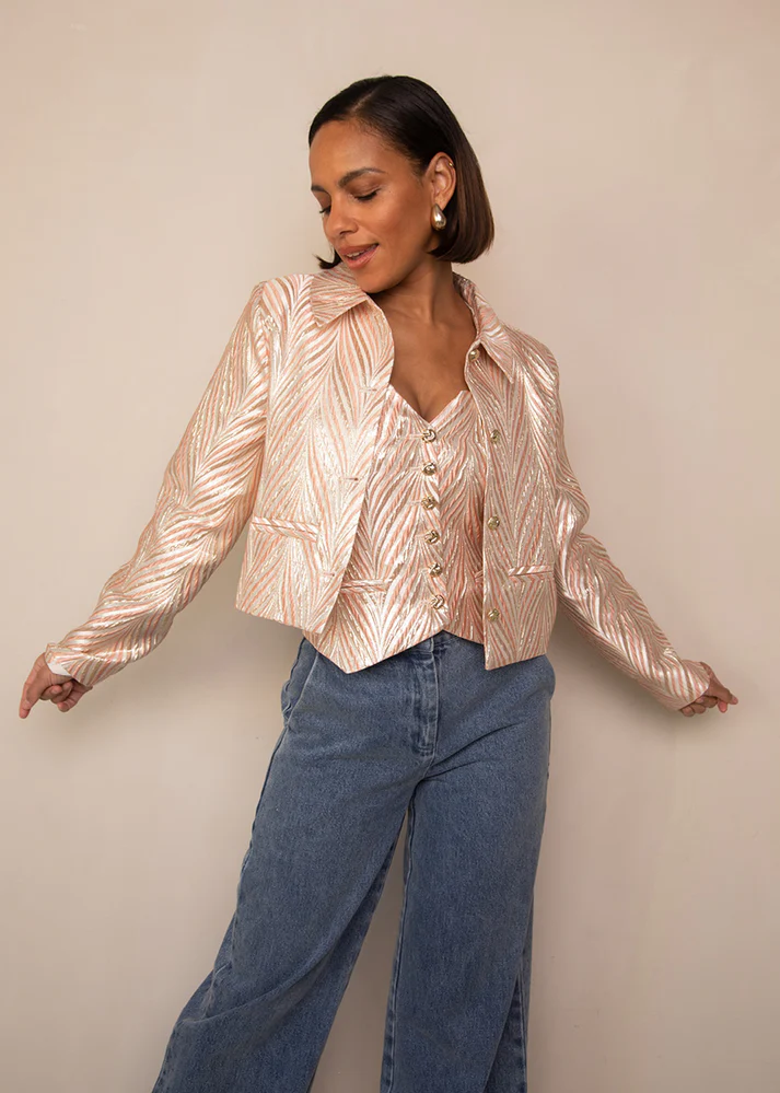 Freebird Jasmijn Blazer Rose