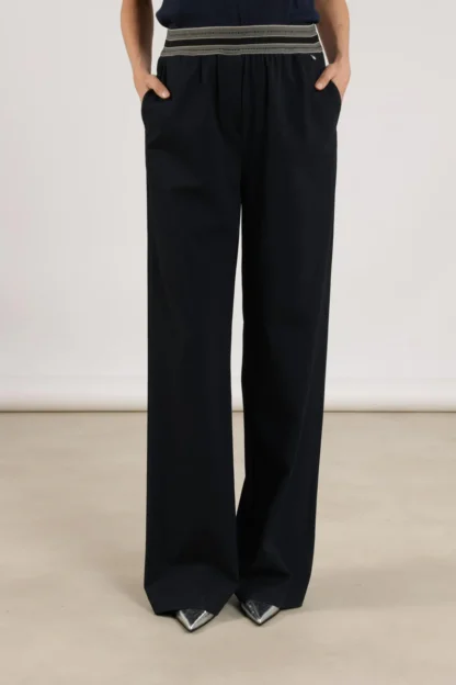 NKF09013 Liz Pants Navy - Afbeelding 4