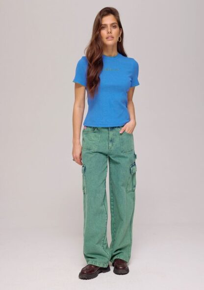 Harper & Yve Top Cammy Ultramarine AW25P400 - Afbeelding 3