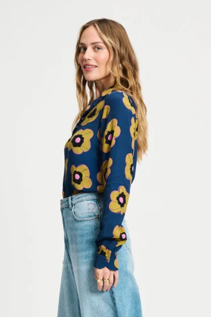 SP9256 BLOUSE - Mila Fleurs Parfaites - Afbeelding 3