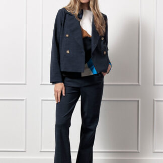 13066 - Flair bnd denim trousers - dark blue/black