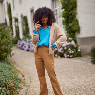 13081 - Flair bonded trousers - caramel